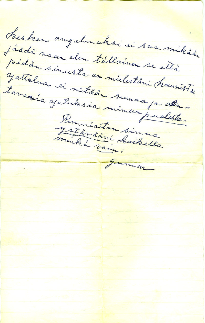 Gunnarin kirje