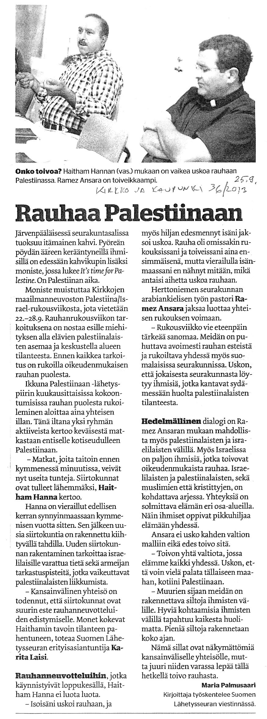 haastattelu