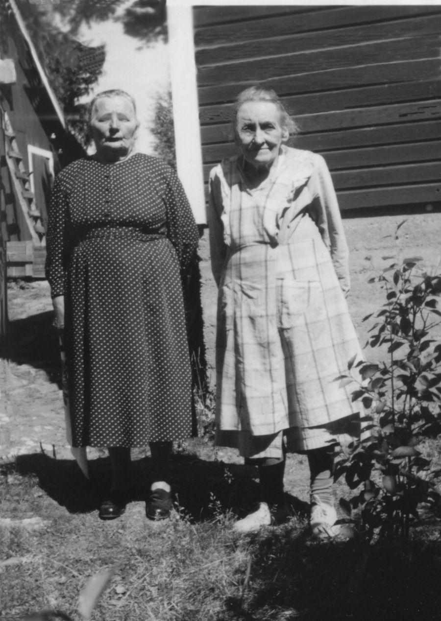 Josefiina Mattila ja Ida Teini