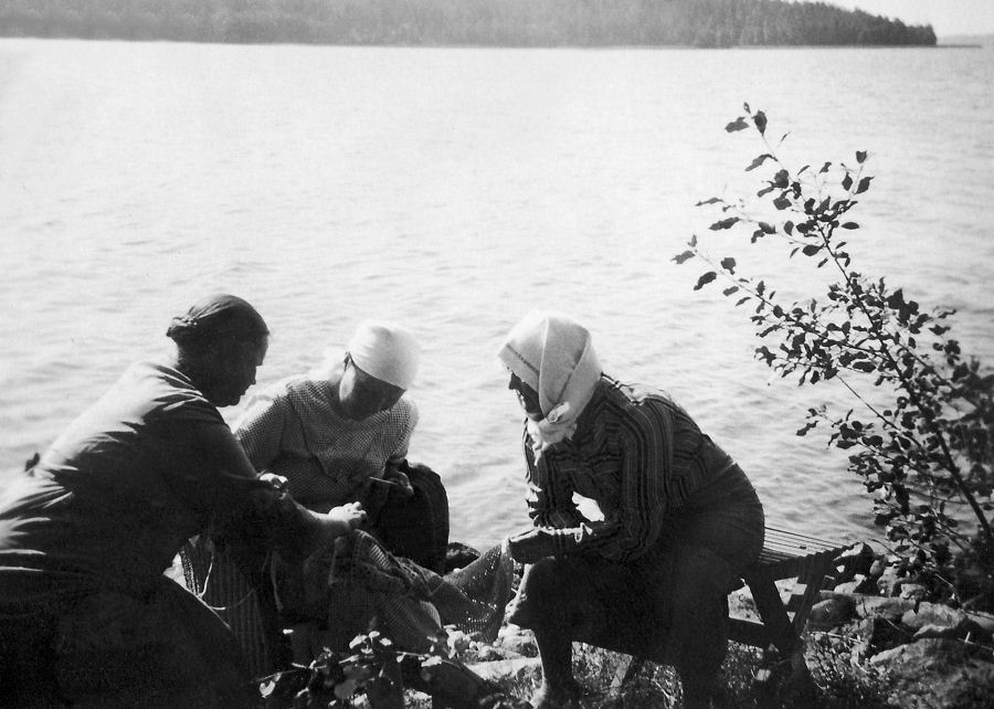 Vesij�rven rannalla